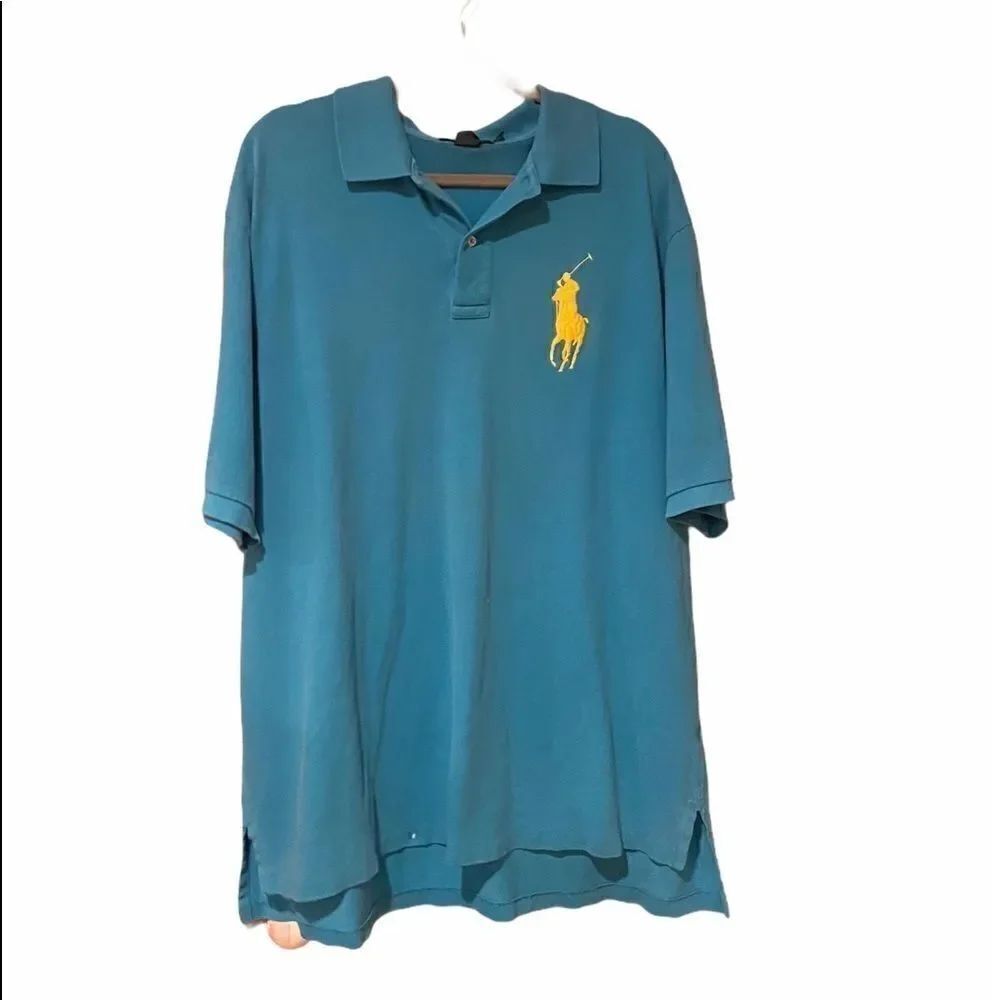 Polo Ralph Lauren Sz 2XLT Horse Logo Shirt